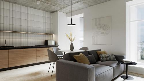 Maliyevtsy Apartment | Апартаменти-студія, ЦЕНТР, біля Либідь Плаза, включено опалення