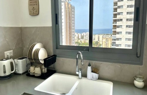 Acre Apartment | Семейный дом для лучшего отдыха с видом на море