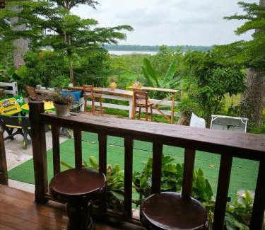 Nong Chaeng House | ฮักนะแก่งต่างหล่าง รีสอร์ทชานุมาน บรรยากาศดี ติดริมโขง