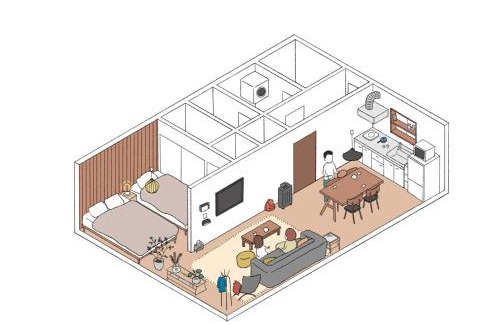 Toba Apartment | 伊勢志摩観光に最適 パールロードの玄関口 PAARU inn 2階A室 セルフチェックイン