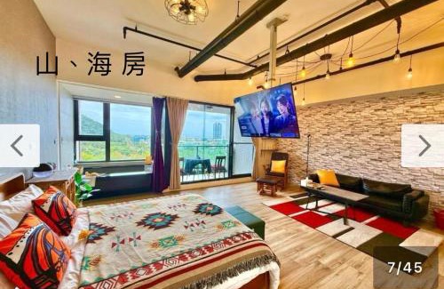 Toucheng Apartment | 宜蘭頭城A Happy Birthday 私人溫泉 海景 蘭陽夜景大陽台無邊際泳池