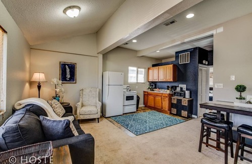 Central Colorado Springs Cottage | 1BR Downtown Townhome King Bed, 5 Min to Shops