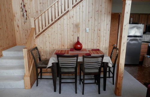 Cedarville Cabin | 3BR/2BA Lakefront Cabin, Gorgeous Bay Views, Dock, Game Room, Firepit