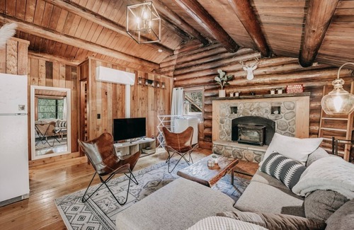 Warnick Cabin | 76GS - Genuine Log Cabin - WiFi - Pets Ok - Sleeps 4 by RedAwning