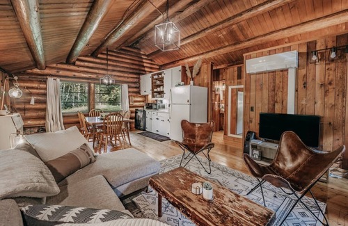 Warnick Cabin | 76GS - Genuine Log Cabin - WiFi - Pets Ok - Sleeps 4 by RedAwning