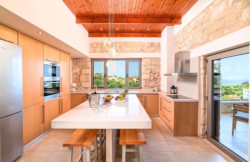 Kournas Villa | Acrothea Villa Heated Pool