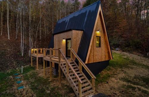 Sevierville House | An Escape to the Forest, A Smoky Mountain A-Frame Cabin, Couple's Romantic Get-away!