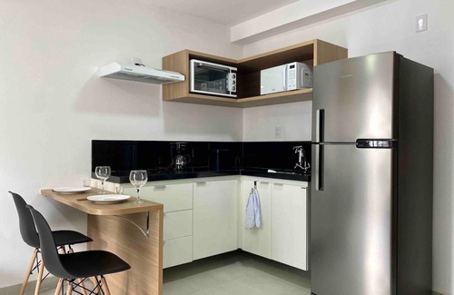 Centro Apartment | AP 1422 com Piscina, Academia e Coworking