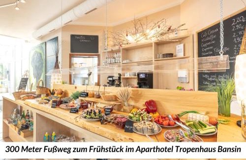 Seebad Bansin Apartment | Aparthotel Tropenhaus Bansin
