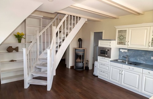 Gross Zicker Apartment | Apartment 'App Schneegans' with Sea View, Balcony and Wi-Fi