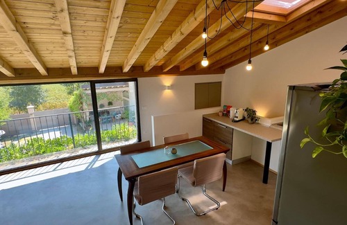 Bornato Apartment | Apartment 'Bnbike - La vetrata sui vigneti'