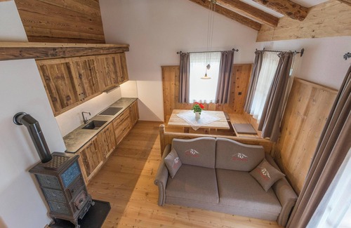 Sorafurcia Apartment | Apartment Piz da Peres - Piz da Peres with Mountain View, Pool, Sauna, Wi-Fi & Garden