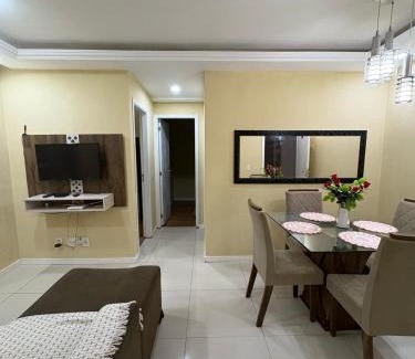 Olho D'agua Apartment | Apto Vista Mar com Elevador a 1km da Praia