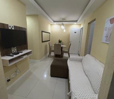 Olho D'agua Apartment | Apto Vista Mar com Elevador a 1km da Praia
