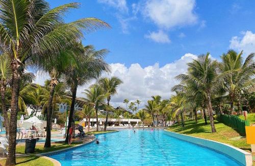 Porto de Galinhas Ski Chalet | Bangalô Pé na Areia e Piscina Gigante no Beach Class Muro Alto