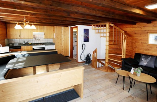 Saas-Fee Apartment | Beautiful apartment for 6 guests with WIFI, TV and pets allowed