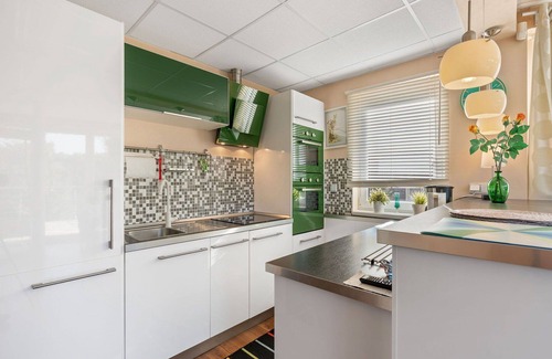 Stribrna Skalice Apartment | Beautiful apartment for 4 guests with WIFI, TV, terrace and panoramic view