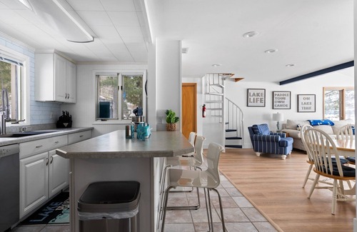 Lake Township House | Beautiful Beachfront Home on Crystal Lake