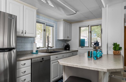 Lake Township House | Beautiful Beachfront Home on Crystal Lake