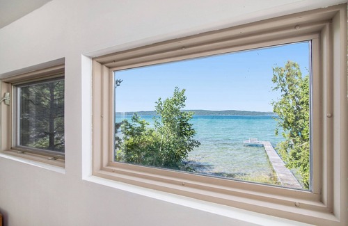 Lake Township House | Beautiful Beachfront Home on Crystal Lake