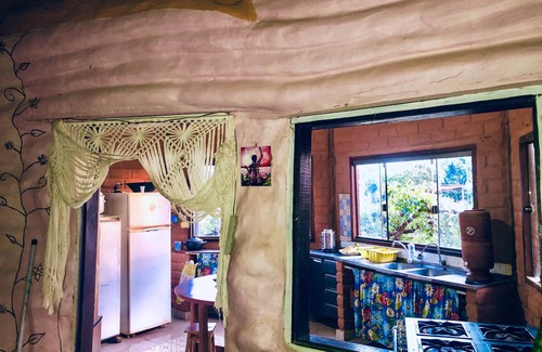 Alto Paraiso de Goias Cottage | Bioconstruction House and the most beautiful Sunset in Chapada