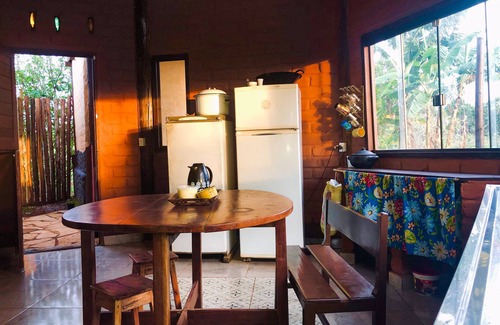 Alto Paraiso de Goias Cottage | Bioconstruction House and the most beautiful Sunset in Chapada