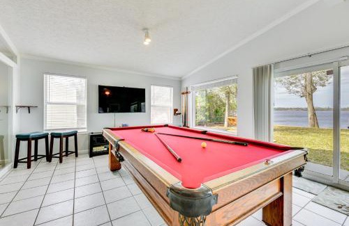 Panama City House | Boat Dock and Game Room Waterfront Panama City Gem