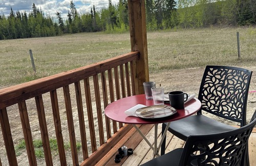 Whitehorse Cabin | Cabin with fields of dreams! Dry cabin with all the comforts and amazing views.