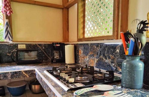 Cahuita Apartment | Caribbean style second floor apartment.
