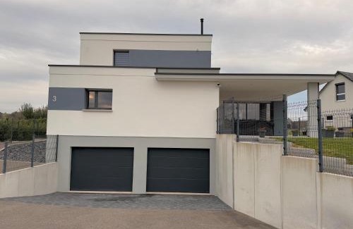 Hundsbach House | Chambre pour 2 au calme climatisée