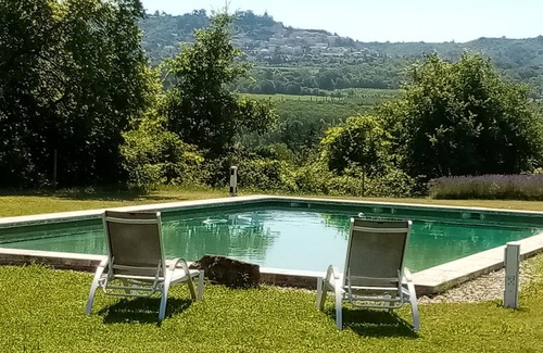 Lacoste House | Charme D'un mas en Luberon, Calm, Panoramic view, Swimming pool, Fireplace