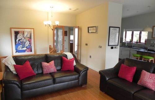 Capernwray House | Contemporary, grass roofed stone house, HotTub, sleeps 6, children, pets welcome