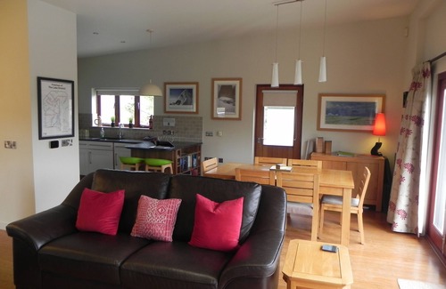 Capernwray House | Contemporary, grass roofed stone house, HotTub, sleeps 6, children, pets welcome