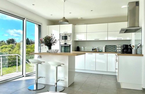 Camaret-sur-Mer Villa | Contemporary house 160 m2, sleeps 8 to 9, stunning sea view