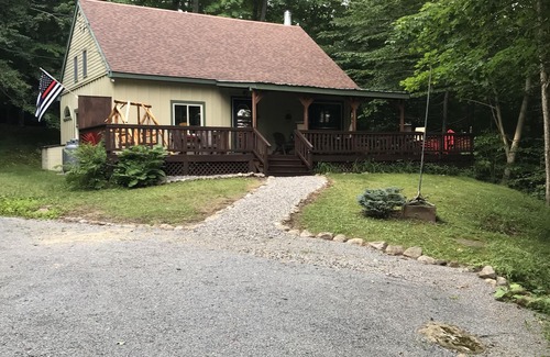 Old Forge House | Cozy Chalet with First Lake access just minutes from town. Great Location