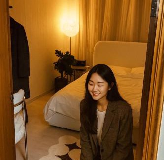 Jungang-dong Apartment | Cozy guesthouse, 10 minutes from SNU Entrance Station, accommodation in Sharosu-gil, OTT, Nespresso machine, within 25 minutes by subway to Hongdae, Gangnam, Seongsu, Gwanaksan, up to 5 people