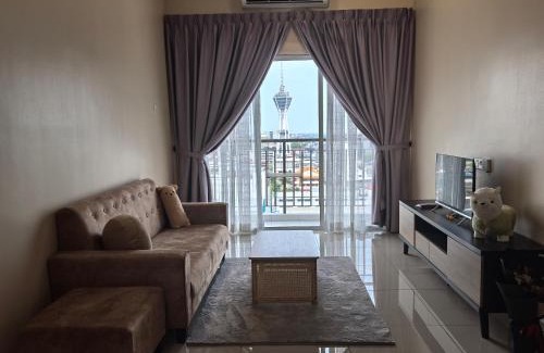 Kampung Lubok Peringgi Apartment | D Aman Infinity Pool and AS Tower View Homestay 01