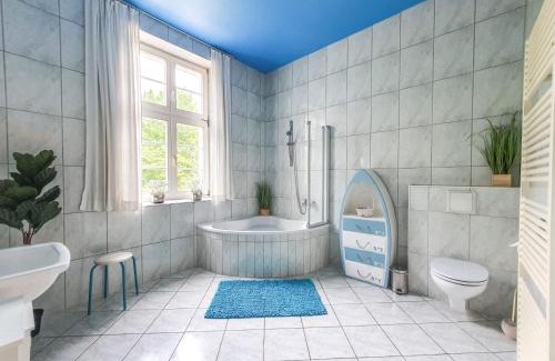 Gehlsdorf Apartment | DEUTSCHE VILLA - DELUXE APARTMENT mit Sauna und großem Garten