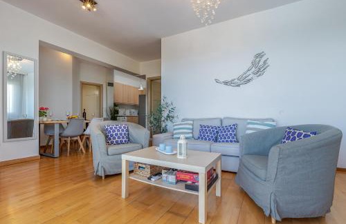 Daratsos House | DIMITRA apartment with private pool and sea view -the ground floor of a two storey building
