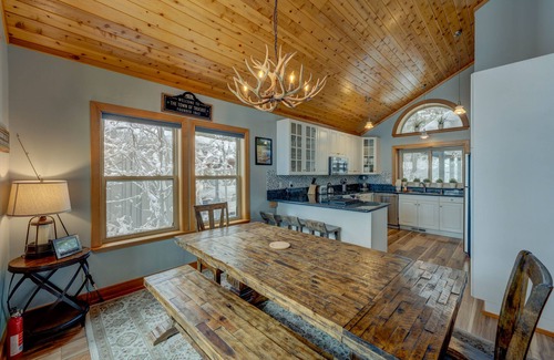 Truckee House | Donner Lake mountain-view delight - multi-level deck & private hot tub views