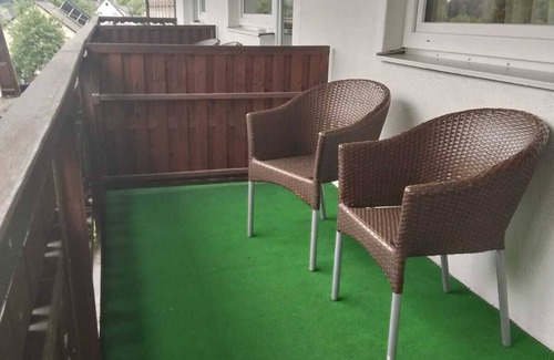 Donaueschingen Apartment | Doppelzimmer Comfort, Modern mit Balkon, 1 Doppelbett