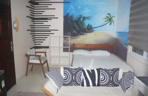 Bamburi Apartment | Fast internet studio apartment.