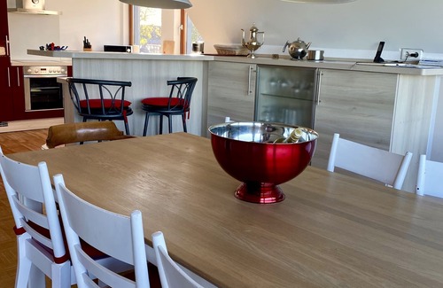 Maasholm Apartment | Freier Blick auf die Schleimündung - Erstklassige Ferienwohnung in Maasholm