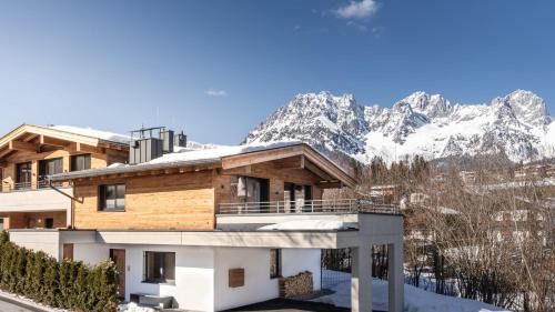 Going am Wilden Kaiser Ski Chalet | Genießen Sie Bergblick & Sauna im modernen Chalet
