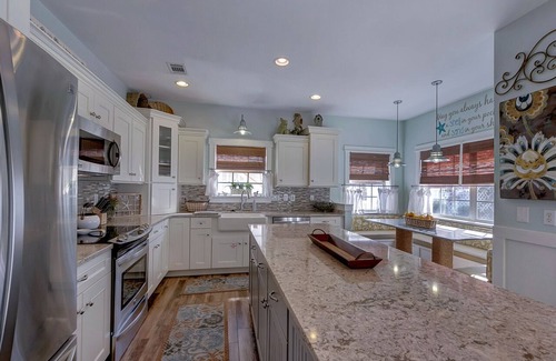 Crystal Shores House | Goes Fast! Features Four Hammocks On Upper Deck with Gulf Views