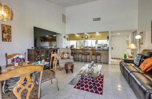 Palm Desert Apartment | Golf Course View and Pool Access Palm Desert Condo