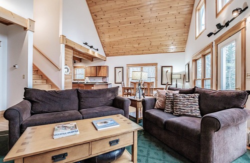 Sunday River Area Ski Chalet | Grafton Getaway the perfect place to rest after a hike!
