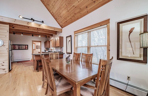 Sunday River Area Ski Chalet | Grafton Getaway the perfect place to rest after a hike!