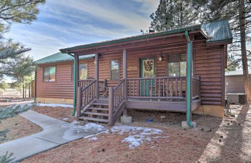Heber House | Hike, Fish and Enjoy Pond On-Site Bison Ranch Cabin