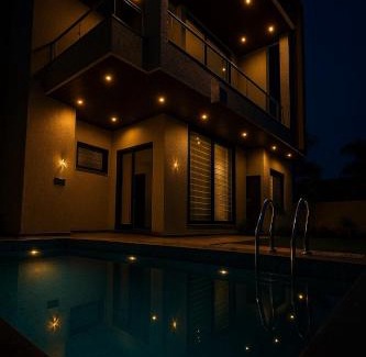 Jaipur District House | Hill View Farm with Pool Jacuzzi